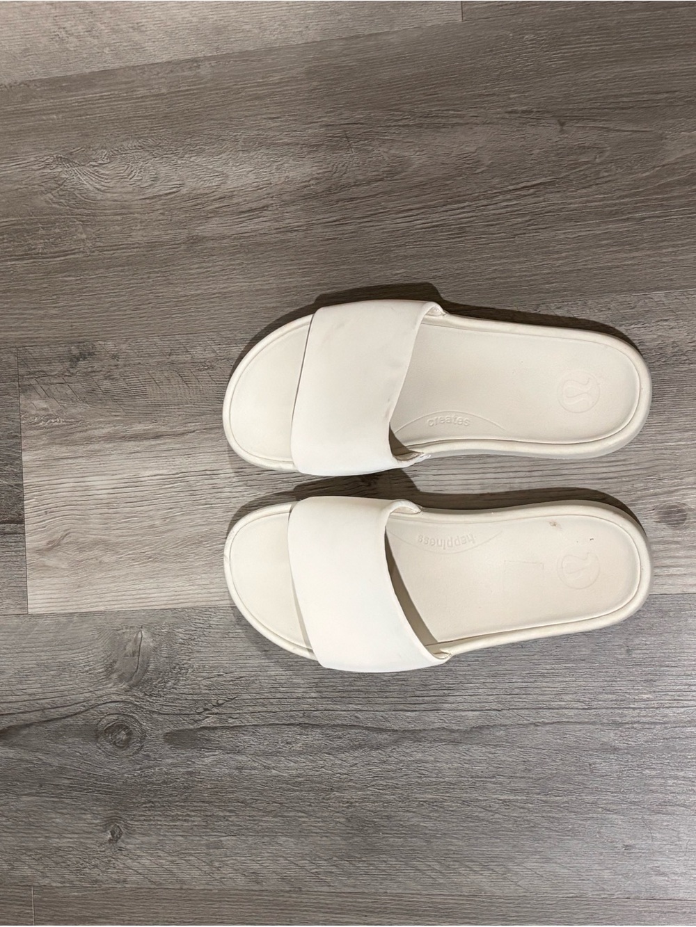 lululemon athletica White Slide Sandals for Women